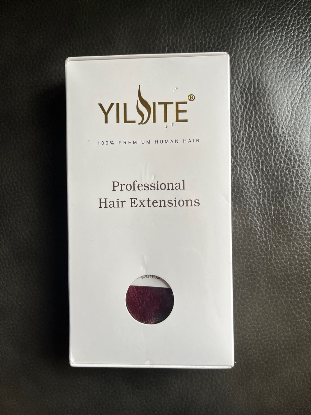 Yilite Burgundy Professional Hair Extensions - 100% Human Hair